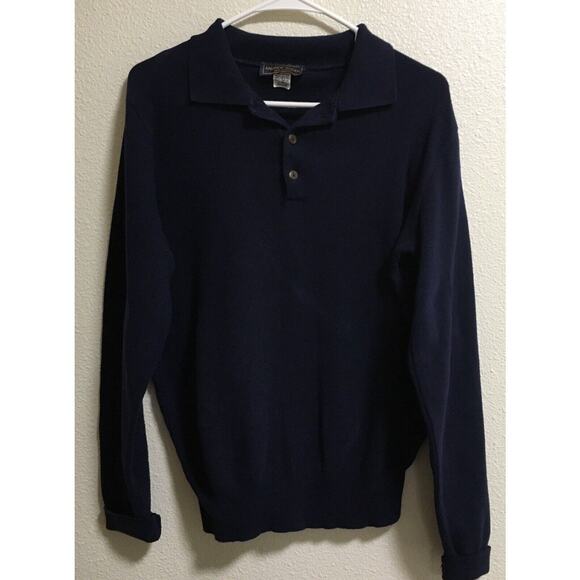 Andrew Rohan Other - VTG Men’s Andrew Rohan Size M Navy Embroidered USA Network Logo Pullover Sweater